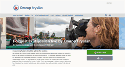 Desktop Screenshot of omropfryslan.nl
