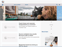 Tablet Screenshot of omropfryslan.nl